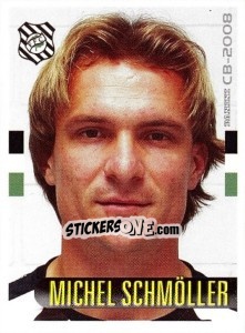 Cromo Michel Schmöller - Campeonato Brasileiro 2008 - Panini