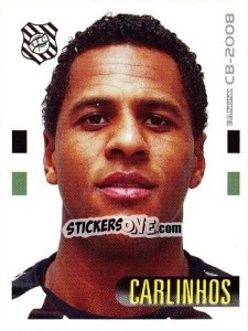 Cromo Carlinhos - Campeonato Brasileiro 2008 - Panini
