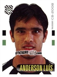 Sticker Anderson Luís - Campeonato Brasileiro 2008 n. 70 - Panini