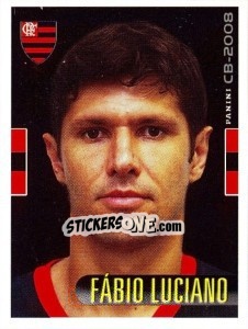 Figurina Fábio Luciano - Campeonato Brasileiro 2008 - Panini