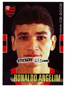 Figurina Ronaldo Angelim - Campeonato Brasileiro 2008 - Panini