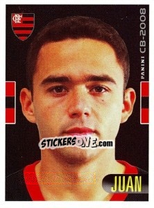Sticker Juan - Campeonato Brasileiro 2008 n. 77 - Panini