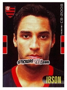 Sticker Ibson - Campeonato Brasileiro 2008 n. 80 - Panini