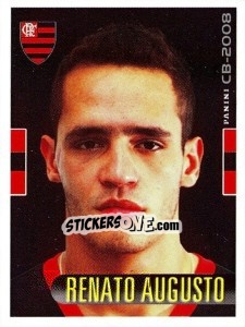 Sticker Renato Augusto - Campeonato Brasileiro 2008 - Panini