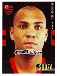 Figurina Souza - Campeonato Brasileiro 2008 - Panini