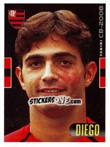 Sticker Diego - Campeonato Brasileiro 2008 n. 84 - Panini
