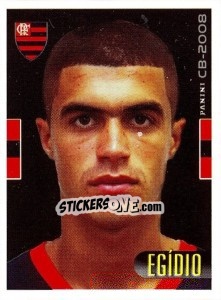 Sticker Egidio - Campeonato Brasileiro 2008 n. 85 - Panini