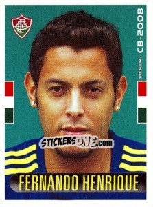 Sticker Fernando Henrique - Campeonato Brasileiro 2008 - Panini