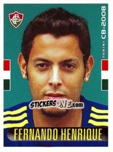 Sticker Fernando Henrique - Campeonato Brasileiro 2008 n. 91 - Panini