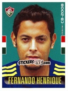 Figurina Fernando Henrique - Campeonato Brasileiro 2008 - Panini