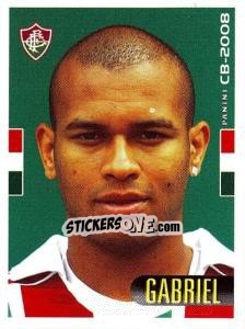 Sticker Gabriel - Campeonato Brasileiro 2008 n. 92 - Panini