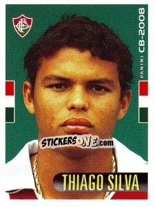 Cromo Thiago Silva - Campeonato Brasileiro 2008 - Panini