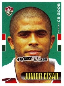 Cromo Junior César - Campeonato Brasileiro 2008 - Panini