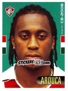 Cromo Arouca - Campeonato Brasileiro 2008 - Panini