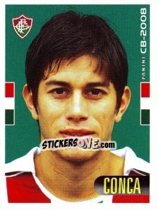 Sticker Darío Conca - Campeonato Brasileiro 2008 n. 98 - Panini
