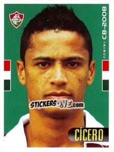 Sticker Cícero - Campeonato Brasileiro 2008 - Panini