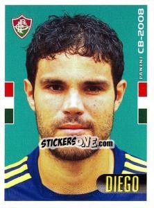 Sticker Diego - Campeonato Brasileiro 2008 n. 102 - Panini