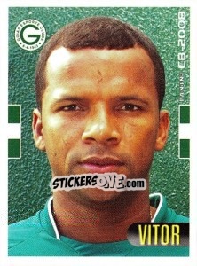 Sticker Vitor - Campeonato Brasileiro 2008 - Panini