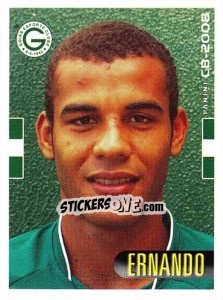 Cromo Ernando - Campeonato Brasileiro 2008 - Panini