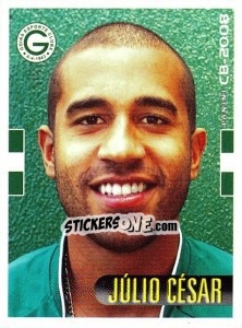 Figurina Julio César - Campeonato Brasileiro 2008 - Panini