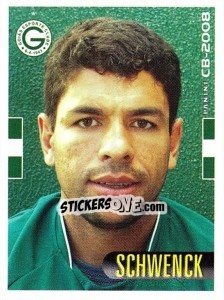 Cromo Schwenck - Campeonato Brasileiro 2008 - Panini