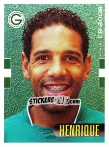 Sticker Henrique - Campeonato Brasileiro 2008 - Panini