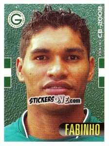 Sticker Fabinho - Campeonato Brasileiro 2008 n. 122 - Panini