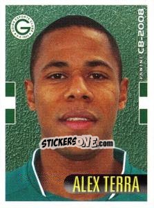 Cromo Alex Terra - Campeonato Brasileiro 2008 - Panini