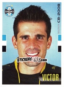 Sticker Victor - Campeonato Brasileiro 2008 n. 127 - Panini