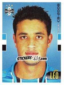 Cromo Leo - Campeonato Brasileiro 2008 - Panini