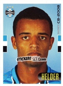 Sticker Helder - Campeonato Brasileiro 2008 n. 132 - Panini