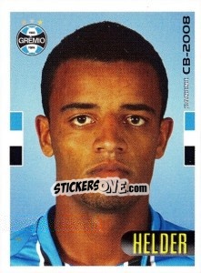 Cromo Helder - Campeonato Brasileiro 2008 - Panini