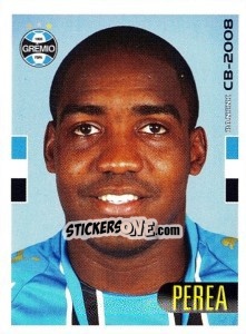 Sticker Edixon Perea - Campeonato Brasileiro 2008 n. 133 - Panini