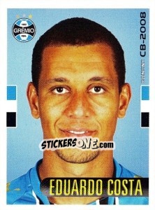 Cromo Eduardo Costa - Campeonato Brasileiro 2008 - Panini