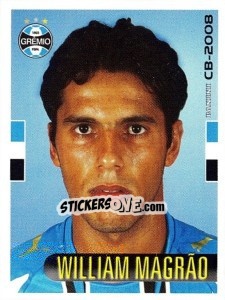 Figurina William Magrão - Campeonato Brasileiro 2008 - Panini