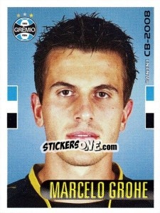 Sticker Marcelo Grohe - Campeonato Brasileiro 2008 n. 138 - Panini