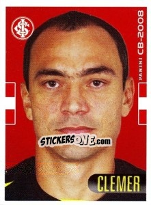 Sticker Clemer - Campeonato Brasileiro 2008 n. 145 - Panini