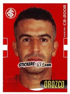 Figurina Orozco - Campeonato Brasileiro 2008 - Panini