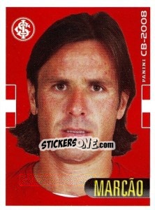 Sticker Marcão - Campeonato Brasileiro 2008 - Panini