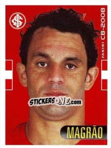 Cromo Magrão - Campeonato Brasileiro 2008 - Panini