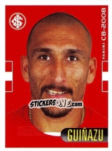 Sticker Guiñazu - Campeonato Brasileiro 2008 - Panini