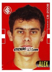 Sticker Alex - Campeonato Brasileiro 2008 n. 153 - Panini