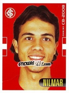 Sticker Nilmar - Campeonato Brasileiro 2008 n. 155 - Panini