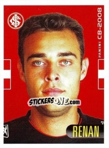 Figurina Renan - Campeonato Brasileiro 2008 - Panini