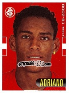 Sticker Adriano - Campeonato Brasileiro 2008 n. 160 - Panini