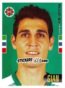 Sticker Gian - Campeonato Brasileiro 2008 n. 166 - Panini