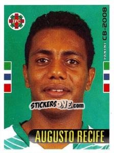 Sticker Augusto Recife - Campeonato Brasileiro 2008 - Panini