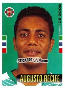 Figurina Augusto Recife - Campeonato Brasileiro 2008 - Panini