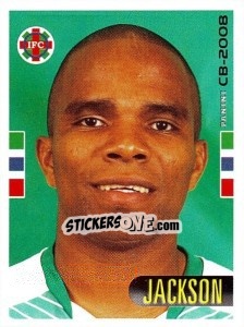 Sticker Jackson - Campeonato Brasileiro 2008 n. 168 - Panini