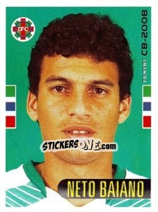 Cromo Neto Baiano - Campeonato Brasileiro 2008 - Panini